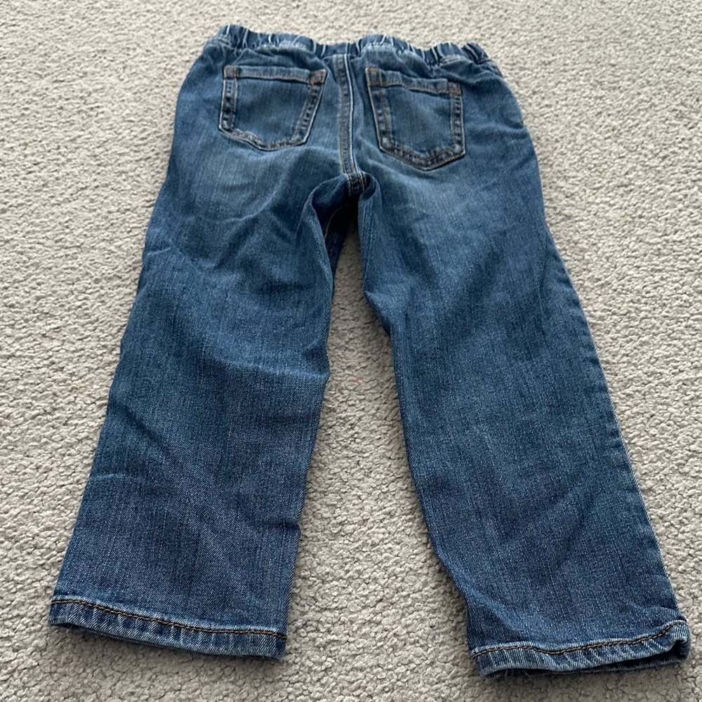 Jumping Beans Kids Jeans Trio - Dark and Light Blue - Picture 8 of 9